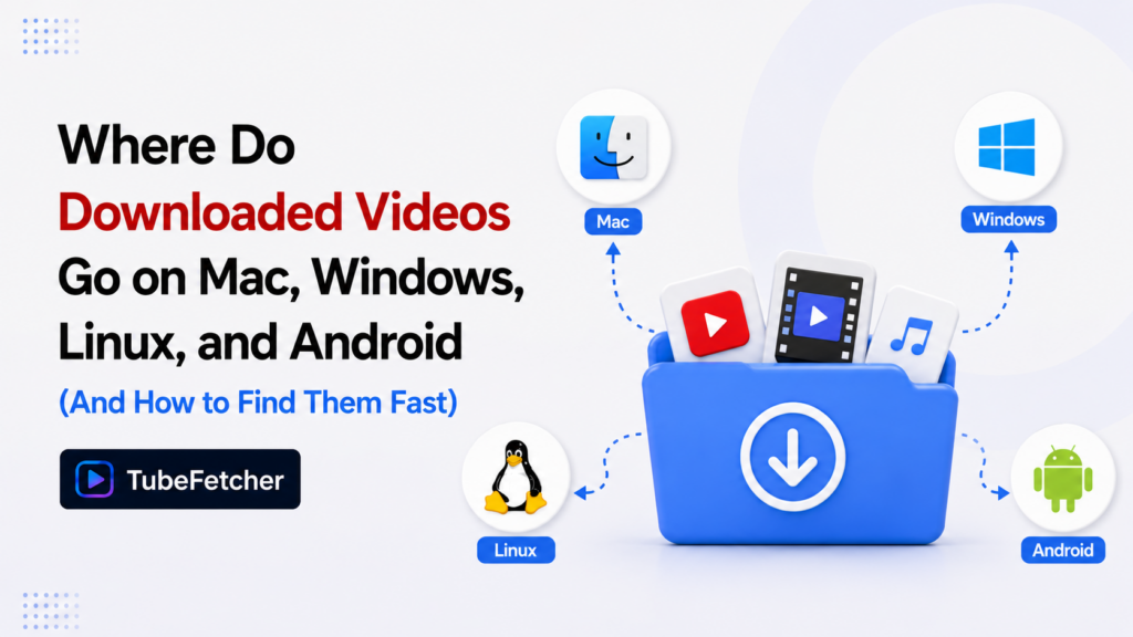 Where Do Downloaded Videos Go on Mac, Windows, Linux, Android