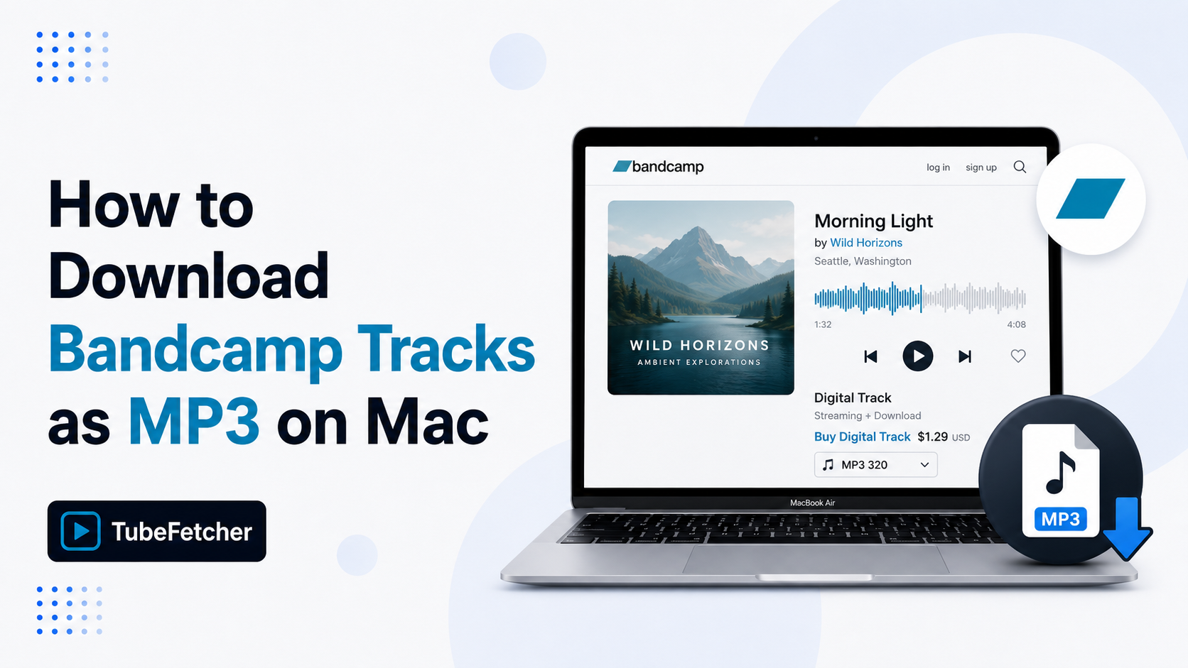 Download Bandcamp Tracks as MP3 on Mac (Free, No Account)