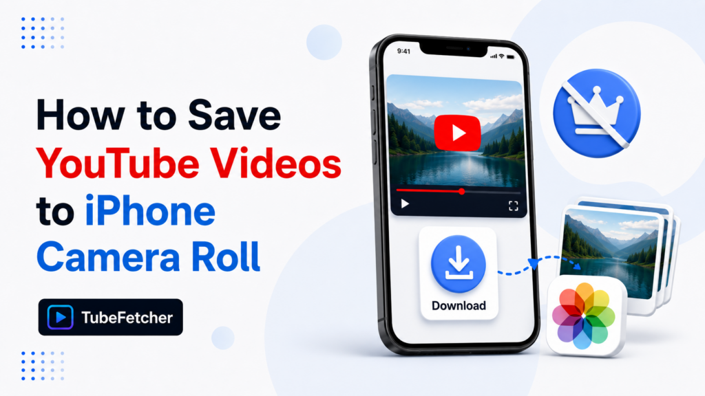 Download YouTube Videos to iPhone Camera Roll Without Premium