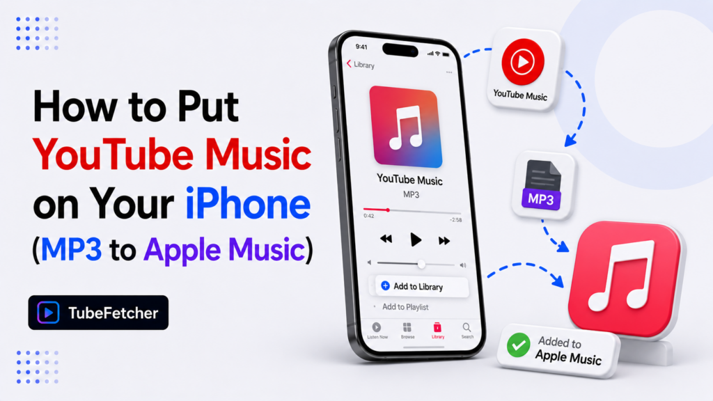 How to Put YouTube Music on Your iPhone (MP3 to Apple Music)