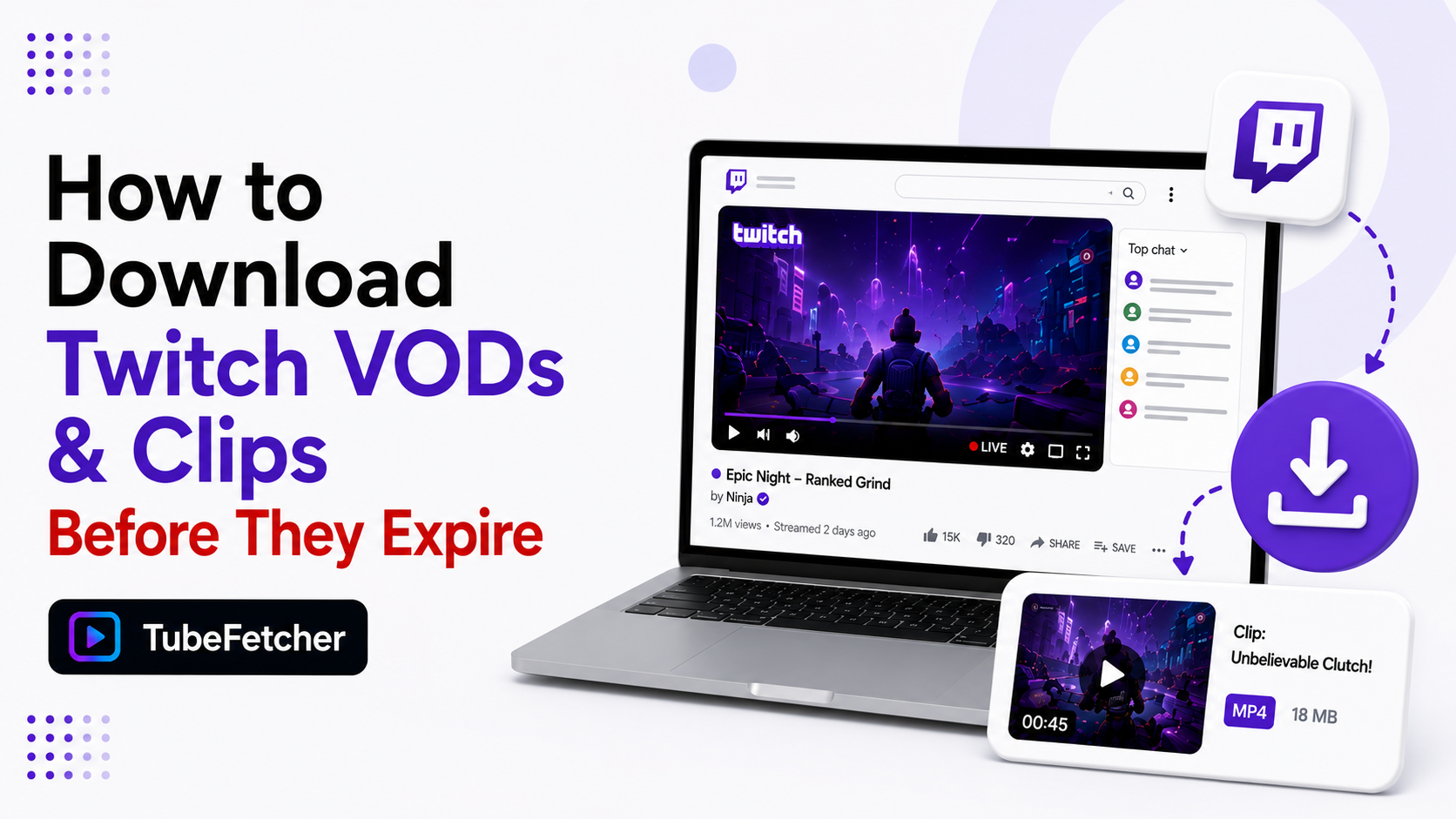 Download Twitch VODs Before They Expire (Free Guide)