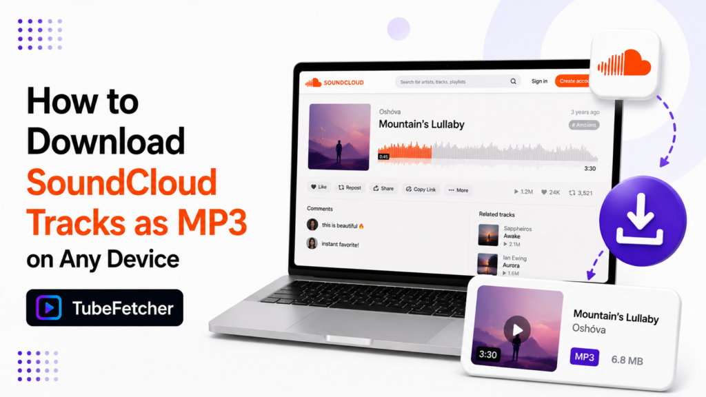 Download SoundCloud Tracks as MP3 on Any Device