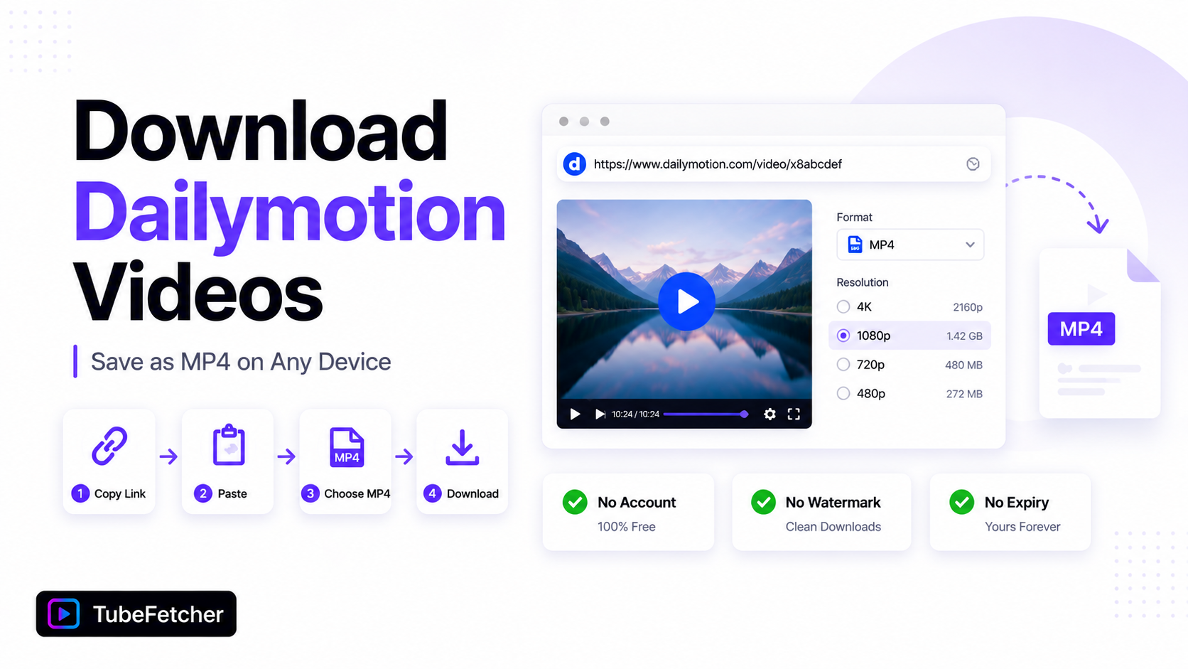 Download Dailymotion Videos as MP4 on Any Device